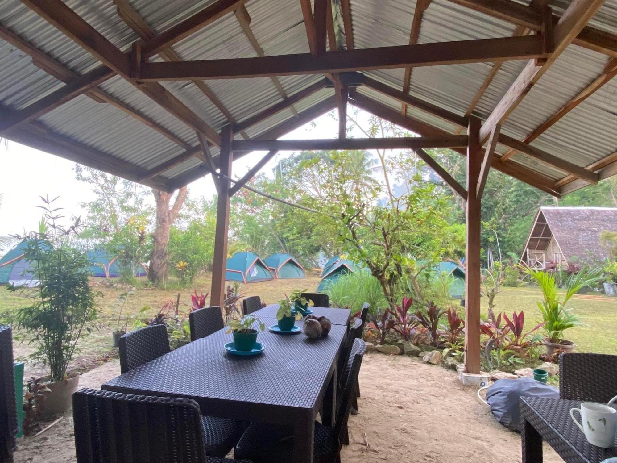 Port Barton - Paradiso Azul Campsite Beachfront With Internet San Vicente  Exterior photo